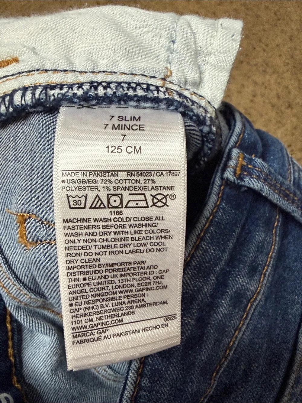 GAP Indigo Skinny Jeans for Kids